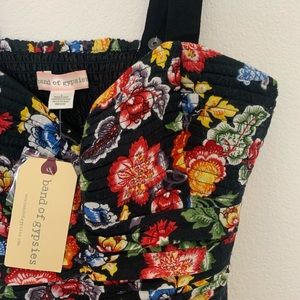 NWT Band of Gypsies floral romper